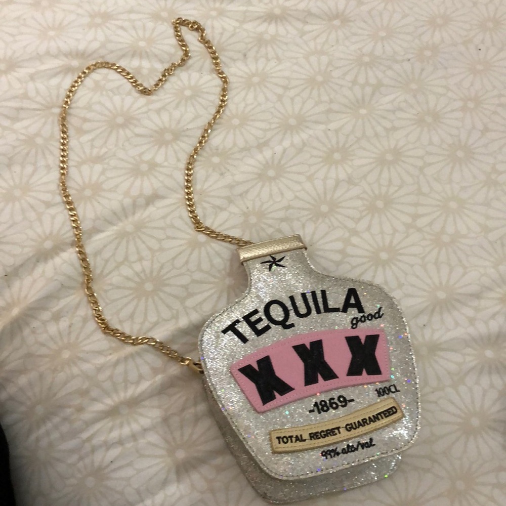 Fun tequila shaped bag